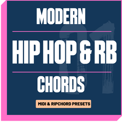 Modern Hip Hop and R&B Chord Progressions [MIDI & Ripchord Presets] - RUDEMUZIK